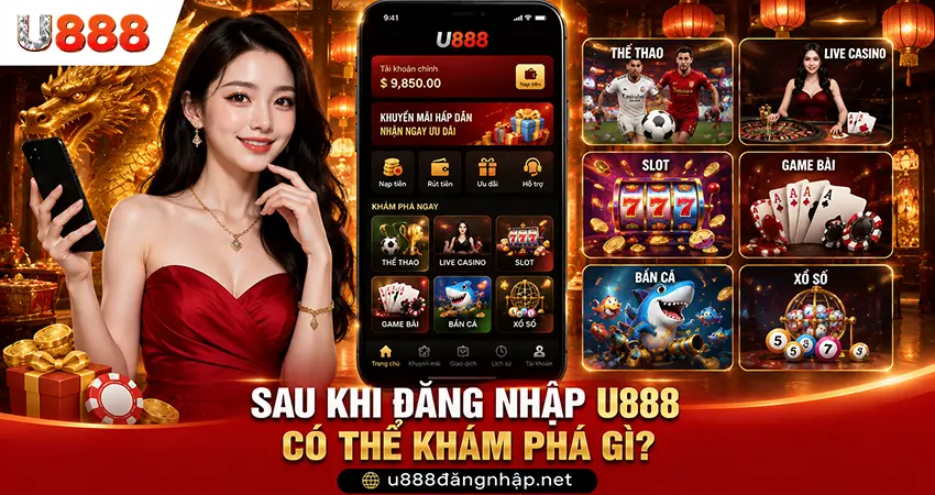 Sau Khi Đăng Nhập U888 Có Thể Khám Phá Gì?